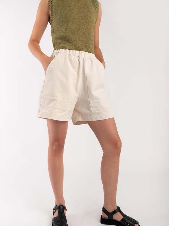 Micaela Greg Pants - Micaela Greg Field Shorts - cotton, made in USA